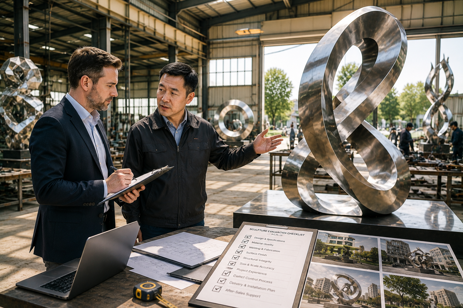 How to Evaluate a Sculpture Manufacturer Before Ordering Large Outdoor Sculptures for Commercial Projects