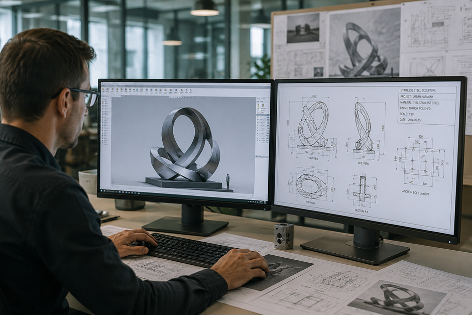 Professional sculpture manufacturing