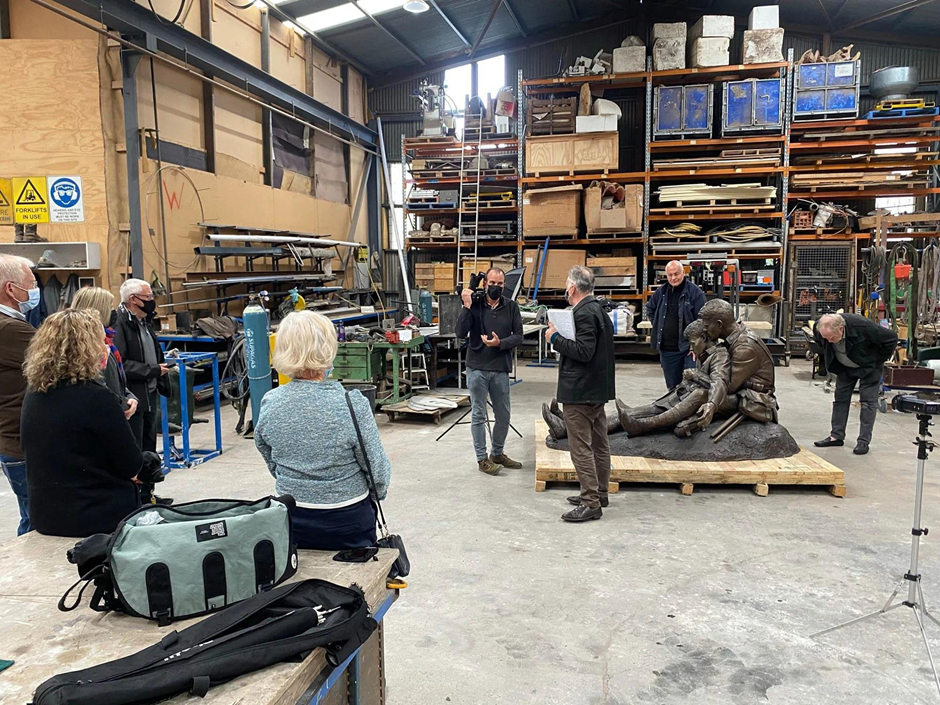 First Meeting with a Sculpture Manufacturer