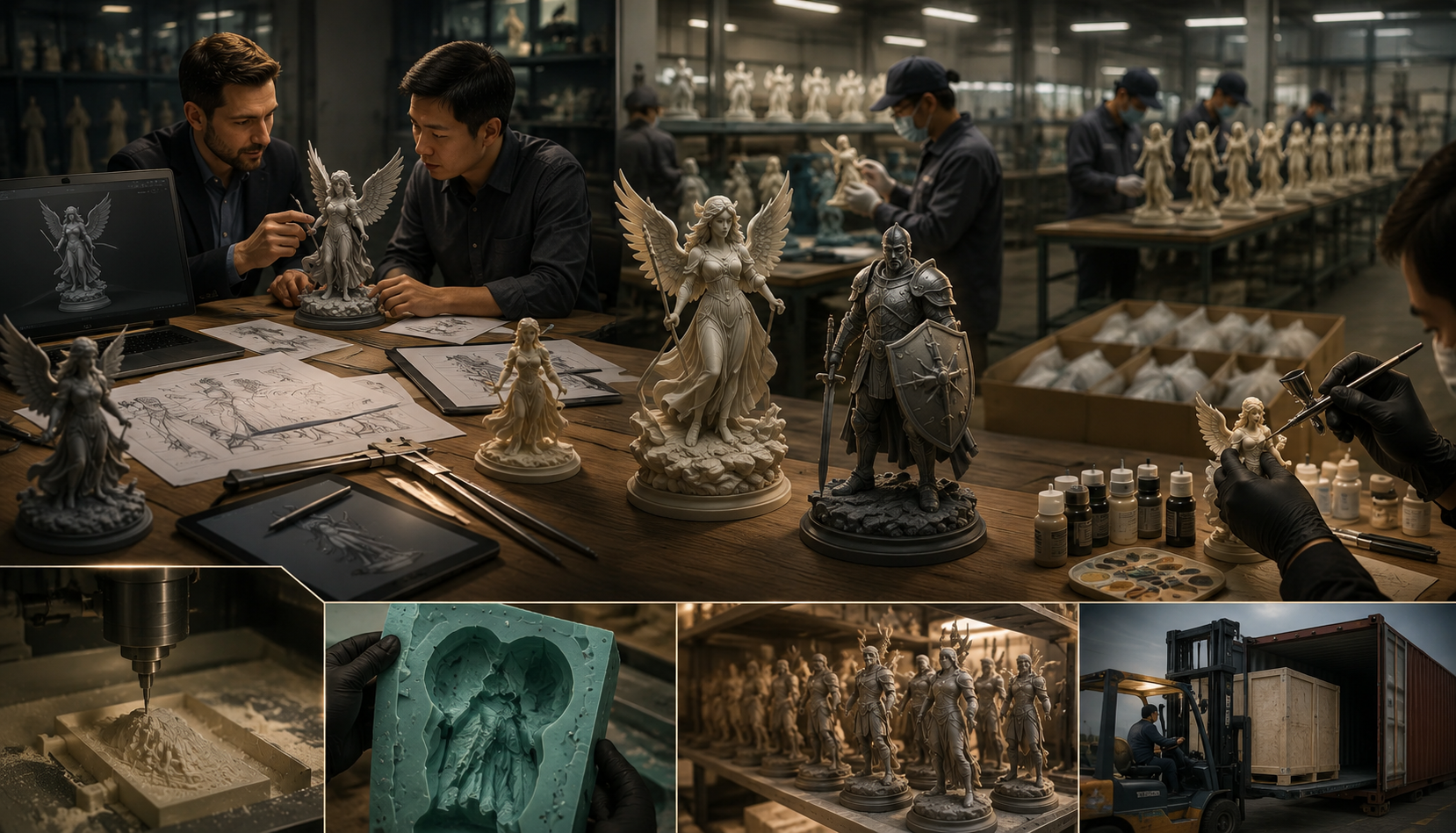 Custom Resin Ornaments and Statues: Choosing the Right Manufacturing Partner for Bulk Production