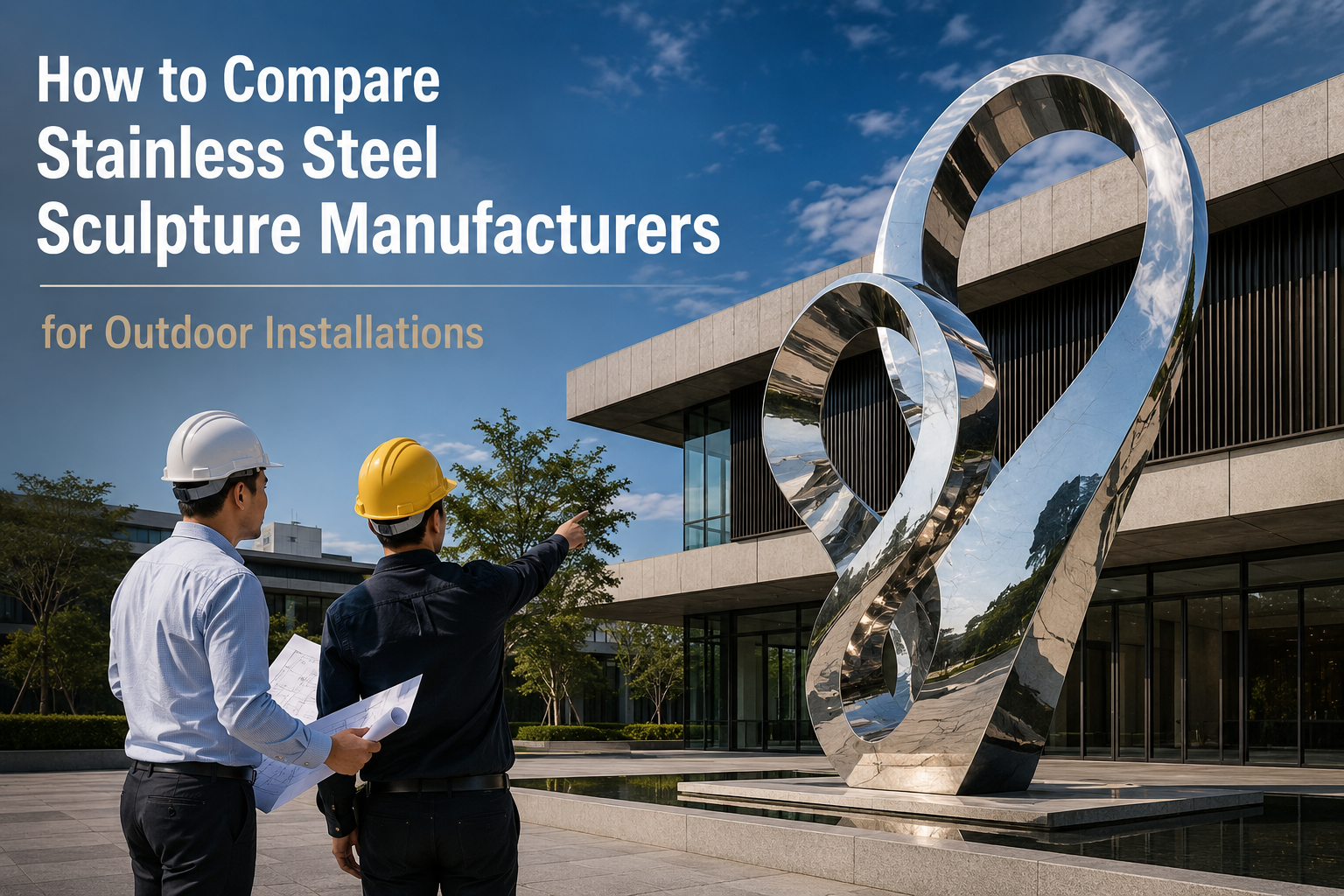 How to Compare Stainless Steel Sculpture Manufacturers for Outdoor Installations