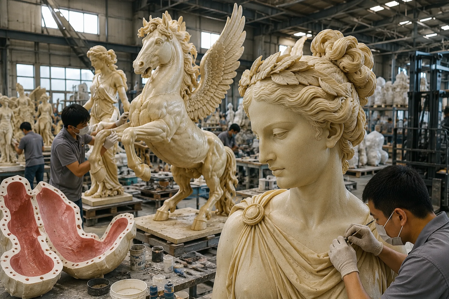 Resin Statue Manufacturers Key Factors to Consider Before Placing a Bulk Order