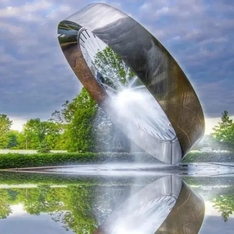 Water-Integrated Sculptures