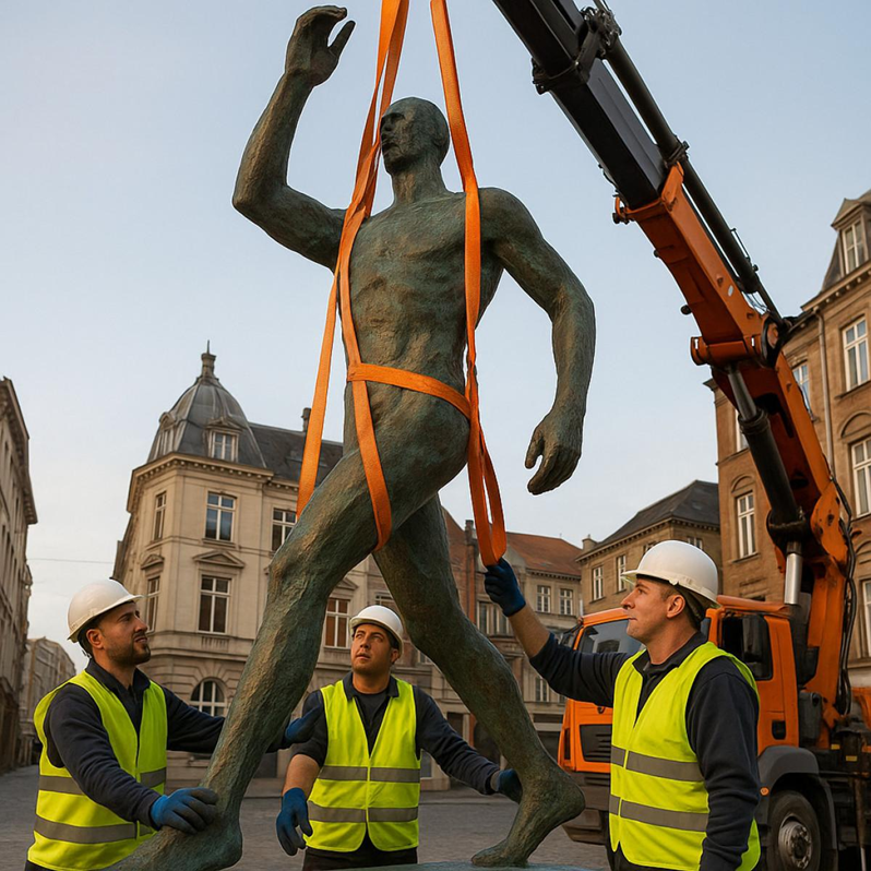 From Approved Sample to Installed Sculpture