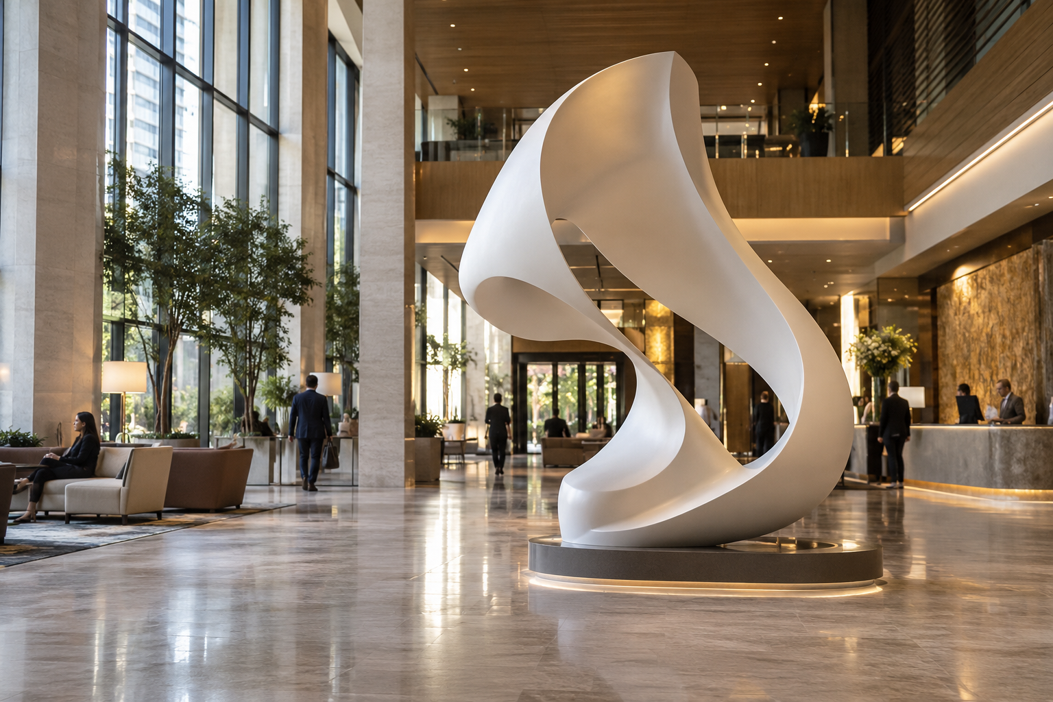 FRP Sculptures for Branded Environments