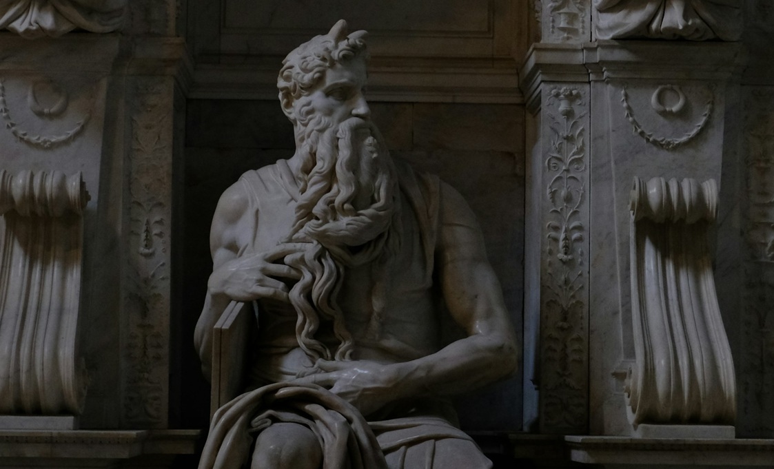 Michelangelos Moses in Rome