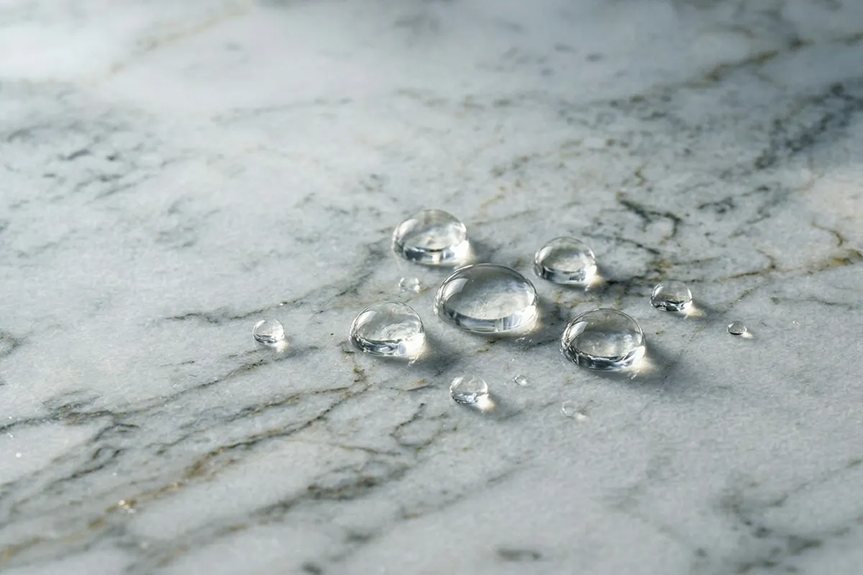 Stone assessment reference used to illustrate why block-level review and a small finish sample answer different questions. Image source: Pegasus marble page.